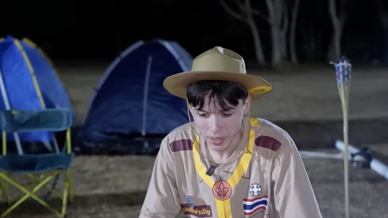 Jed Brown appearing in SPD's legendary scout camp video